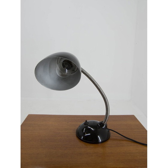 Image 1 of Vintage verstelbare bakelieten tafellamp van Eric Kirkman Cole, 1950