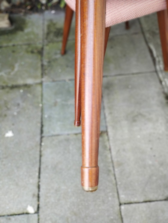 Image 1 of 3x Vintage Eetkamer Stoelen