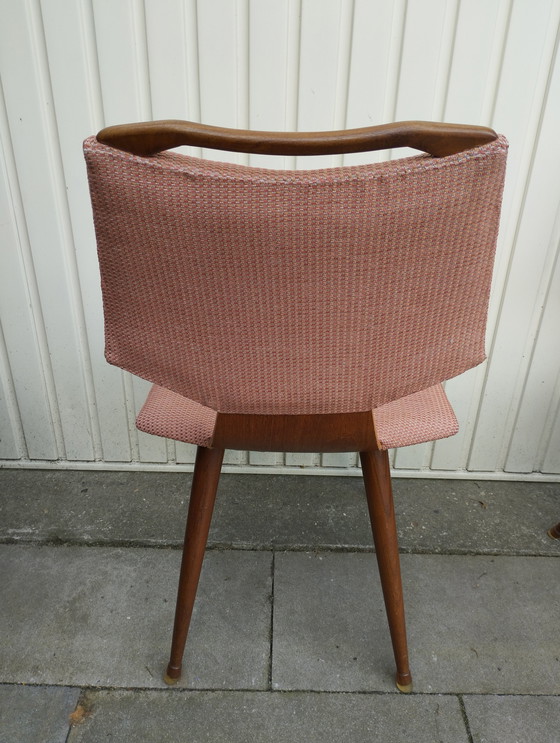 Image 1 of 3x Vintage Eetkamer Stoelen