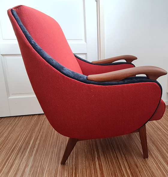 Image 1 of 2x Mid century fauteuil