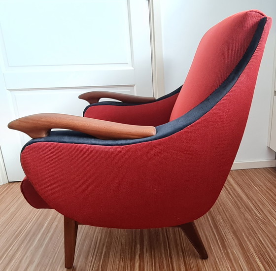 Image 1 of 2x Mid century fauteuil