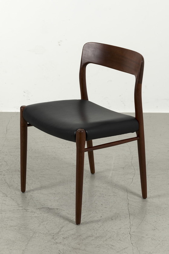 Image 1 of 3x Møller model 75 stoelen art. 66554