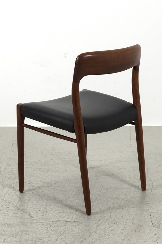 Image 1 of 3x Møller model 75 stoelen art. 66554