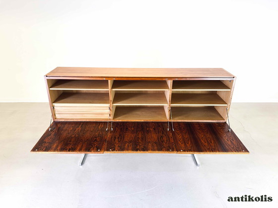 Image 1 of Mid Century Dressoir Highboard WK Möbel Georg Satink Palisander