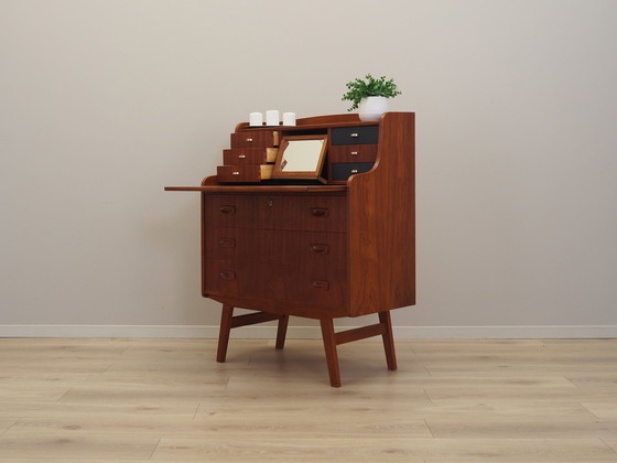 Image 1 of Teakhouten secretaire, Deens ontwerp, 1970S, Productie: Denemarken