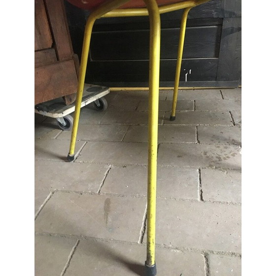 Image 1 of Paar vintage bakelieten houten stoelen van Elmar Flototto voor Pagholz, 1950