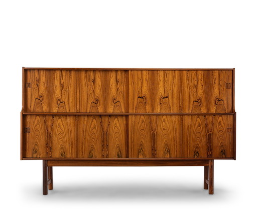 Deens design hoog palissander dressoir, 1960S