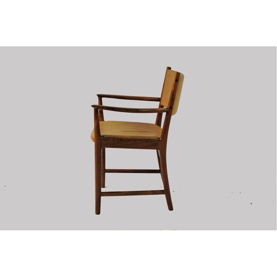Image 1 of Paar vintage rozenhouten fauteuils van Kai Lyngfeldt Larsen voor Soren Willadsen, Denemarken 1960