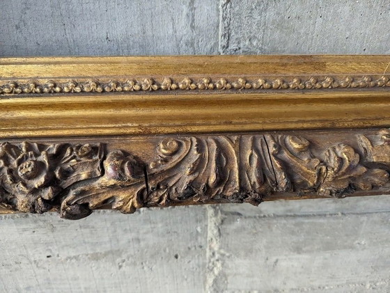 Image 1 of Groot frame met bloem- en acanthusmotieven