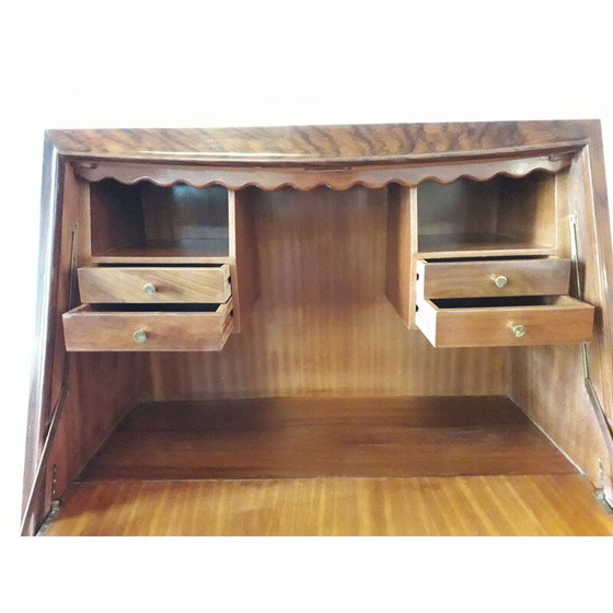 Image 1 of Vintage bureau met meerdere opbergmogelijkheden, 1950