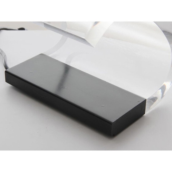Image 1 of Vintage Acrilica lamp model 28 van Joe Colombo voor Oluce, 1960