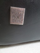 2x Rolf Benz 390 fauteuils