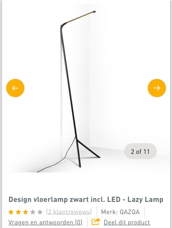 Image 1 of Qazqa Lazy Design Lamp