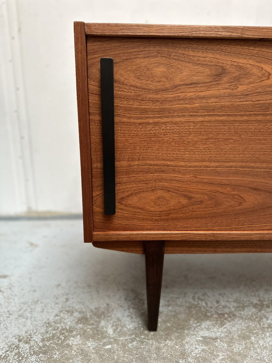 Image 1 of Mid Century Mahonie Dressoir