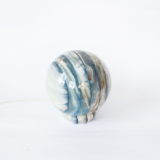 Image 1 of Vintage Onyx Bal Tafellamp