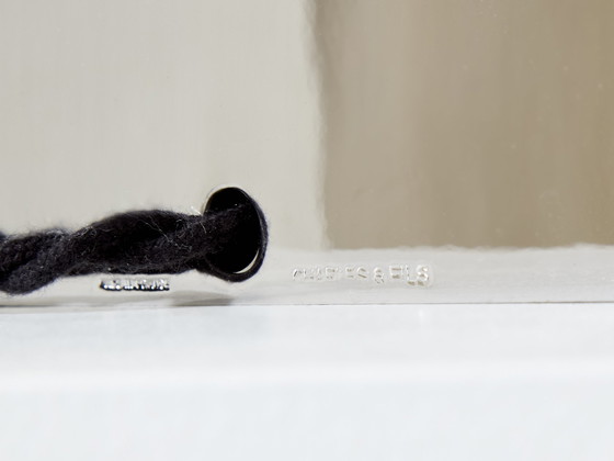 Image 1 of Jacques Charles voor Maison Charles Ogive Nikkel Metalen Lamp 1965