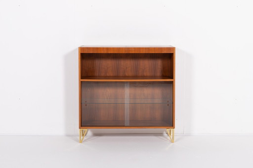 Vintage Deens Modern Vitrine kabinet uit 1970