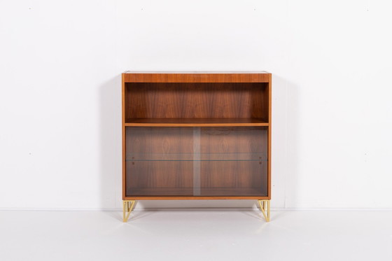 Image 1 of Vintage Deens Modern Vitrine kabinet uit 1970