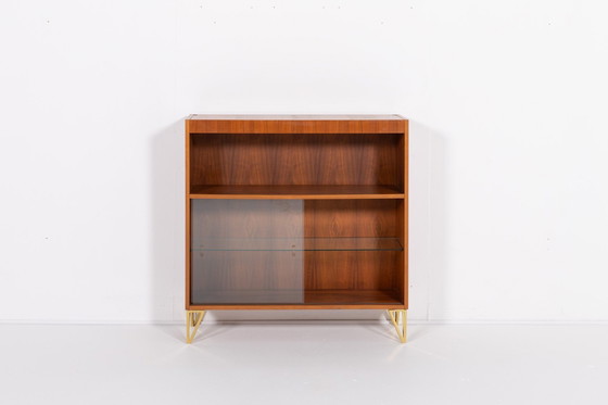 Image 1 of Vintage Deens Modern Vitrine kabinet uit 1970