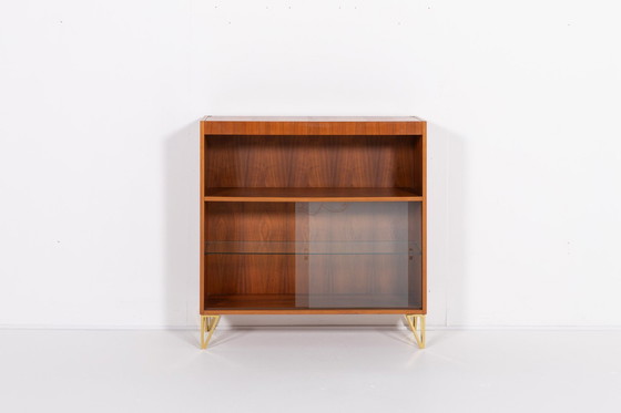 Image 1 of Vintage Deens Modern Vitrine kabinet uit 1970