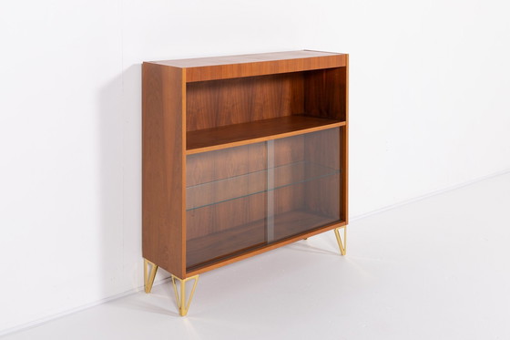 Image 1 of Vintage Deens Modern Vitrine kabinet uit 1970