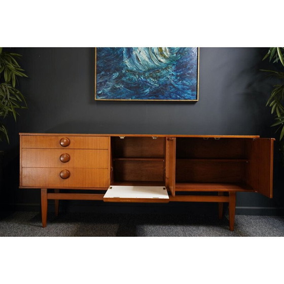 Image 1 of Mid century teakhouten dressoir, 1960