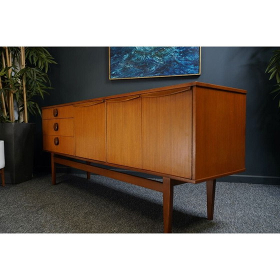 Image 1 of Mid century teakhouten dressoir, 1960