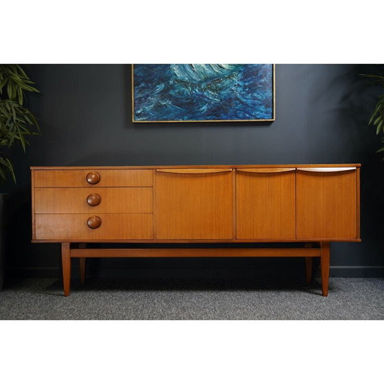 Image 1 of Mid century teakhouten dressoir, 1960