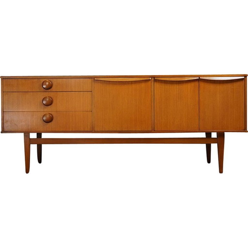 Mid century teakhouten dressoir, 1960