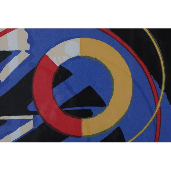 Image 1 of Vintage schilderij van Knut Grane, 1990