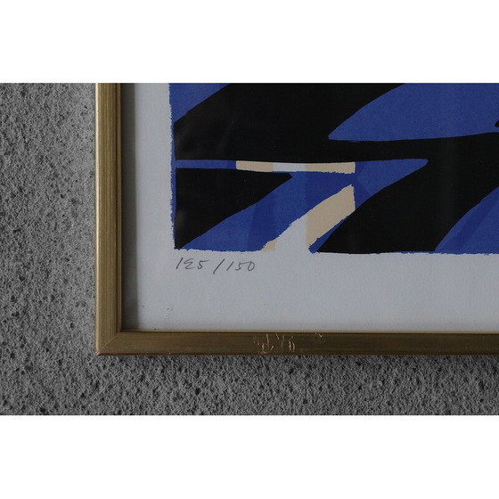 Image 1 of Vintage schilderij van Knut Grane, 1990