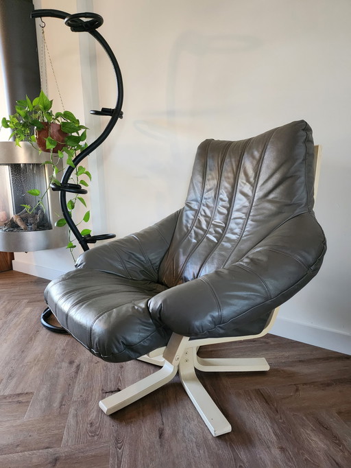 Vintage  Draai Fauteuil