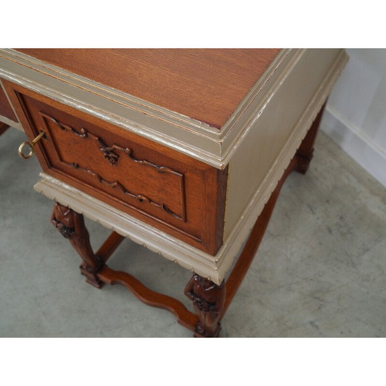 Image 1 of Vintage eikenhouten bureau, Denemarken 1950