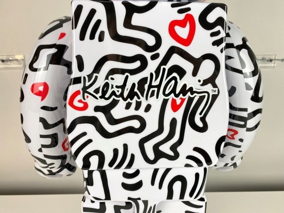 Image 1 of Bearbrick Be@Rbrick Keith Haring #8 1000% Medicom Toys