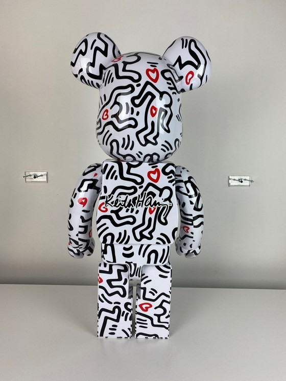 Image 1 of Bearbrick Be@Rbrick Keith Haring #8 1000% Medicom Toys