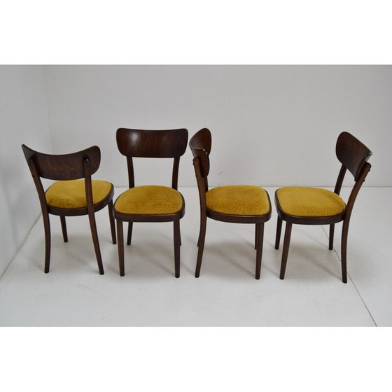 Image 1 of Set van 4 vintage stoelen Ton, Tsjecho-Slowakije 1960