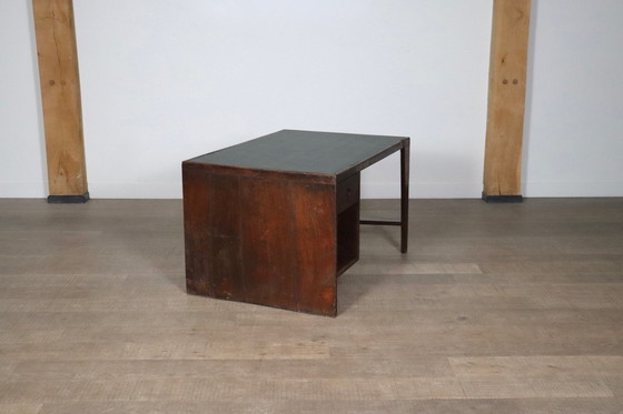 Image 1 of Pierre Jeanneret Duivengat Bureau Pj-Bu-02-A, India 1950S