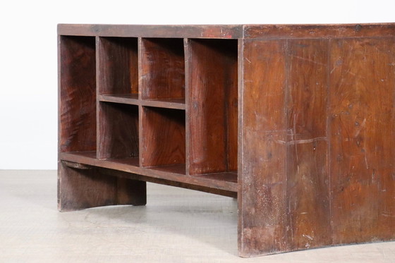 Image 1 of Pierre Jeanneret Duivengat Bureau Pj-Bu-02-A, India 1950S