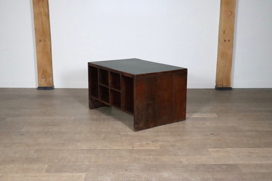 Image 1 of Pierre Jeanneret Duivengat Bureau Pj-Bu-02-A, India 1950S