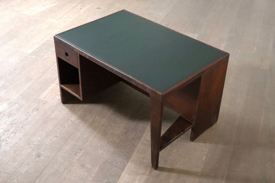 Image 1 of Pierre Jeanneret Duivengat Bureau Pj-Bu-02-A, India 1950S