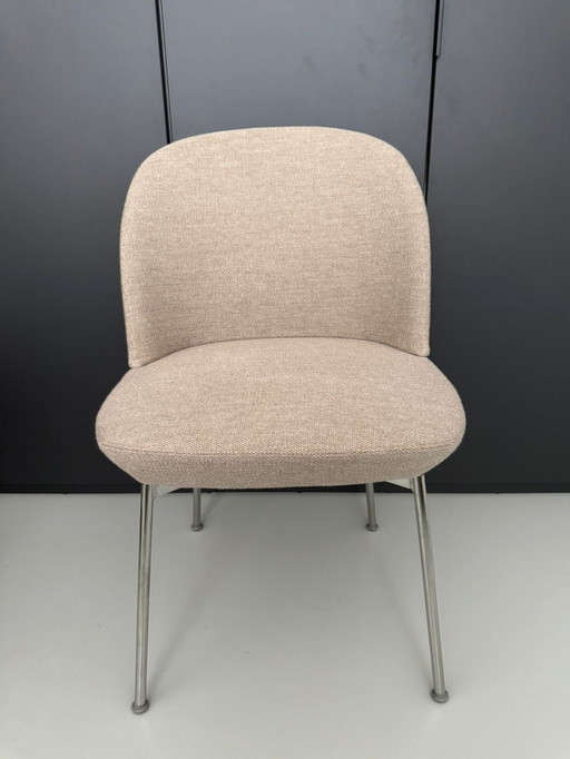 Muuto - Oslo Side Chair - Ocean 32 / Crome