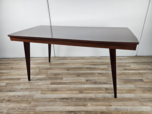 Mid Century Rosewood Laminaat Eettafel