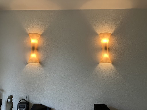 2x Vintage Wandlamp