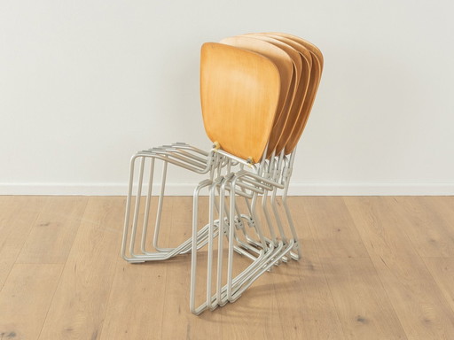  Armin Wirth, Aluflex eetkamerstoelen