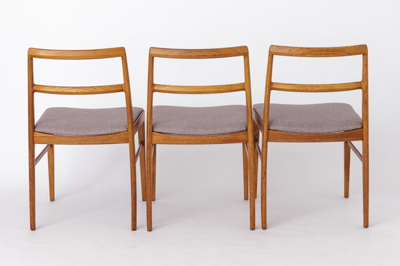 Image 1 of 4x Arne Vodder Mod. 430 Eetkamerstoelen, jaren 1960, door Sibast Mobler, Denemarken