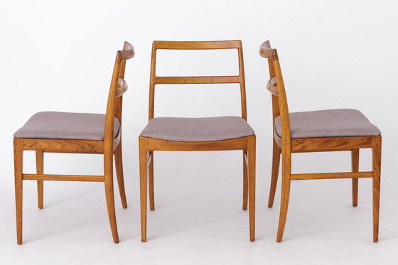 Image 1 of 4x Arne Vodder Mod. 430 Eetkamerstoelen, jaren 1960, door Sibast Mobler, Denemarken