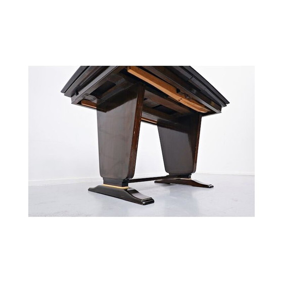 Image 1 of Vintage uittrekbare eettafel door Vittorio dassi 1950