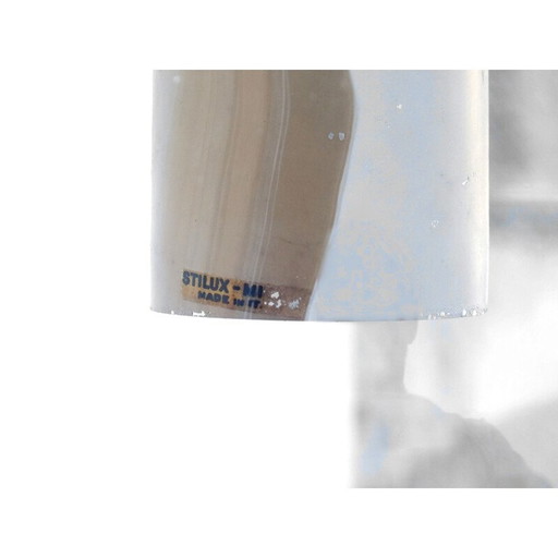 Vintage plafondlamp Stilux Italië 1960