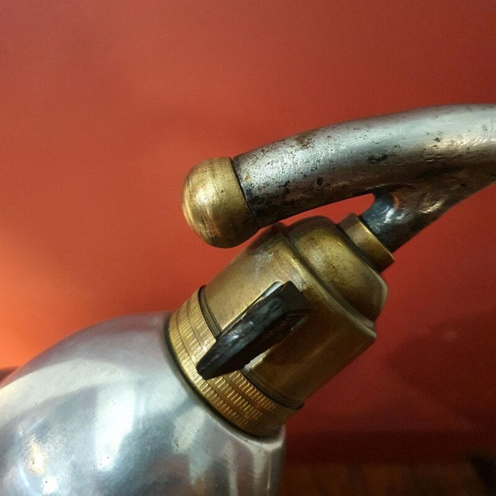 Image 1 of Vintage metalen bureaulamp, Frankrijk 1950