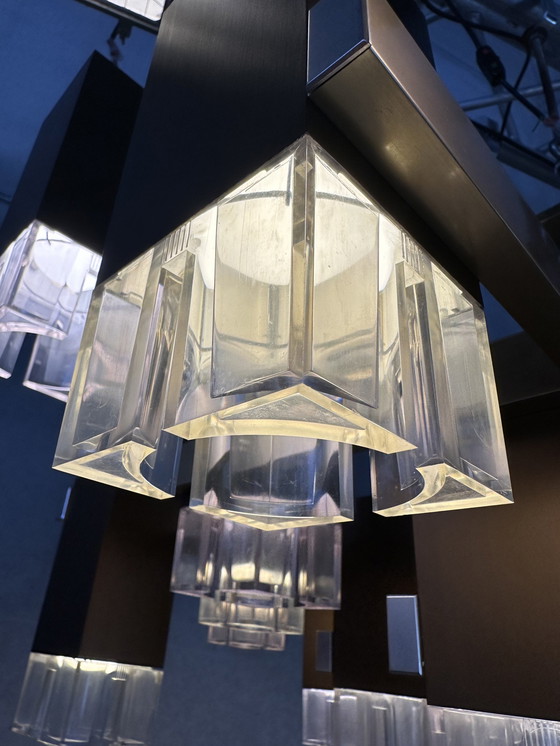 Image 1 of Xxl Vintage Design Cubic Hanglamp - Sciolari